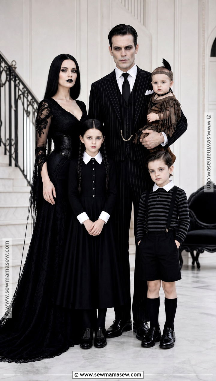 Addams Family Costume - 45 family costume ideas