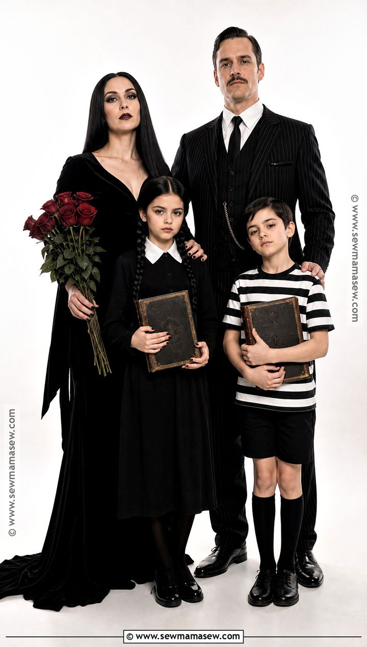 Addams Family Group Costume - 35 4 group halloween costumes