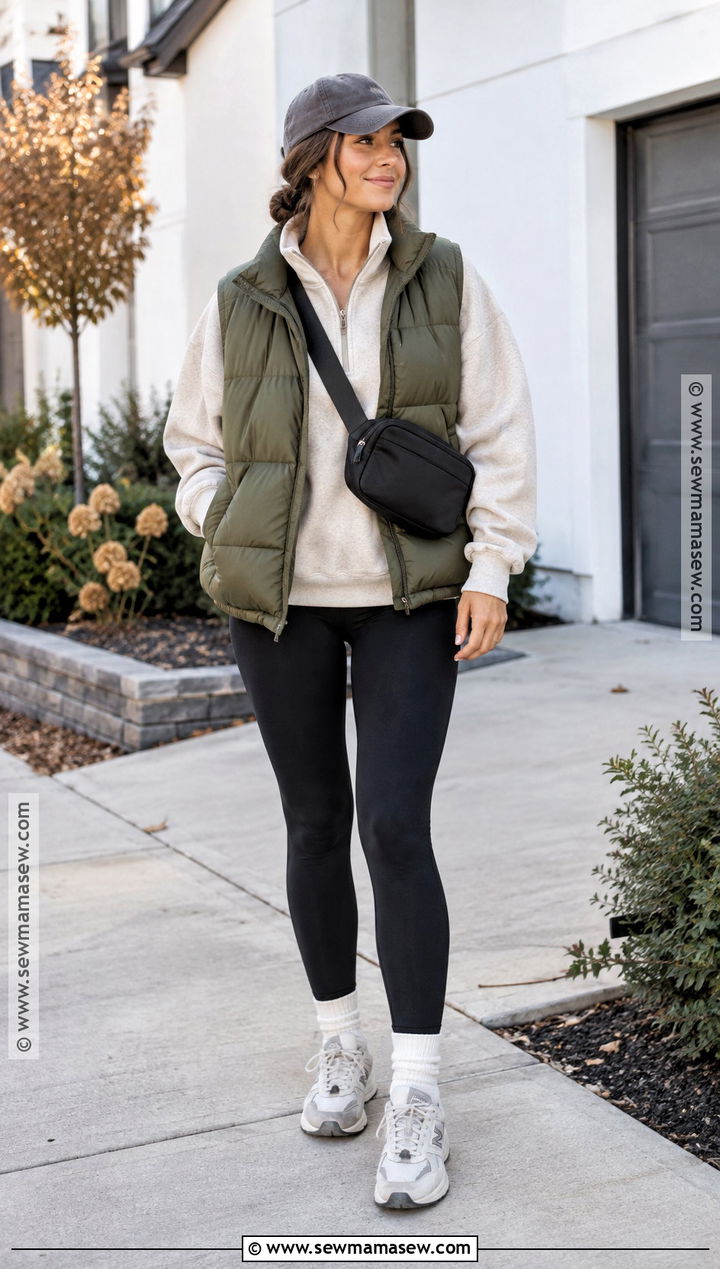Adidas Ozweego With Puffer Vest And Leggings - 20 fall adidas shoes