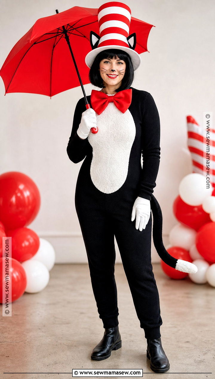Adult Cat In The Hat Costume - 30 cat and the hat costume ideas