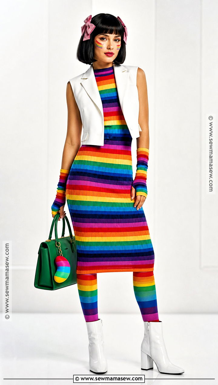 Adult Glam Bad Case Of Stripes Costume - 35 bad case of stripes costume ideas
