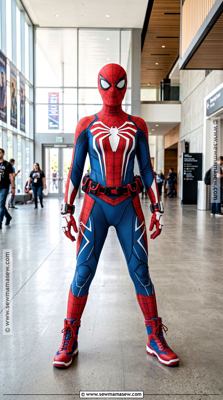 Advanced Spider Man Costume With White Emblem - 35 spider man costume ideas for women