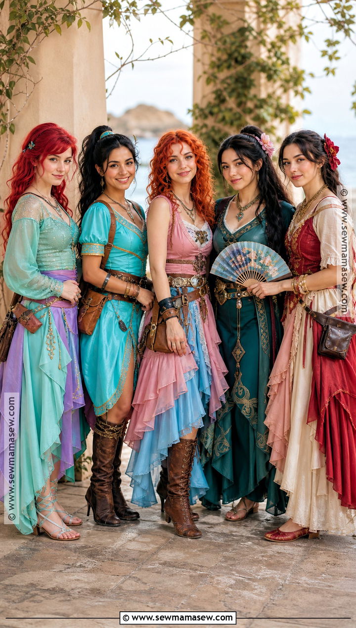 Adventure Disney Princess Group Costume - 30 disney princess group costumes