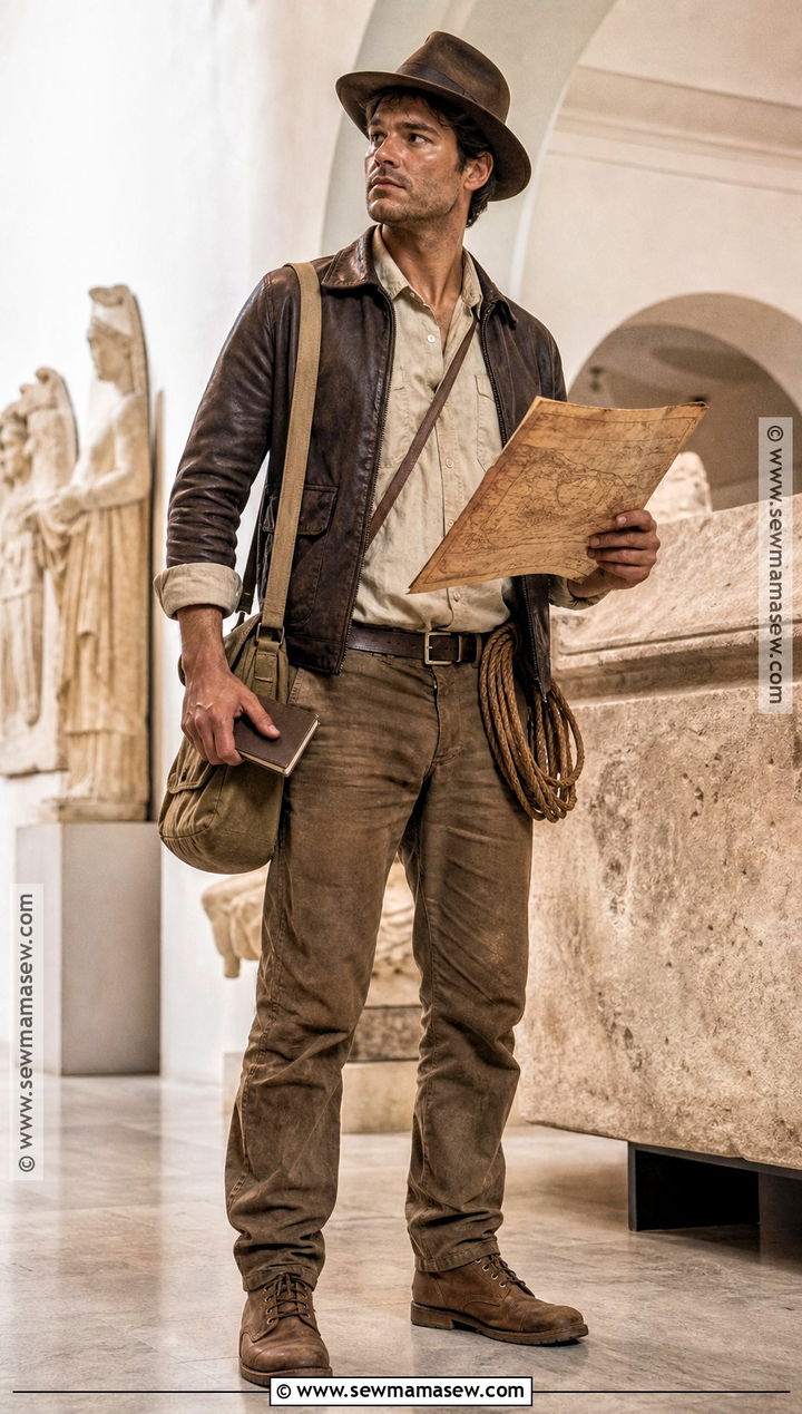 Adventurous Archaeologist Halloween Outfit - 35 halloween outfit ideas for men