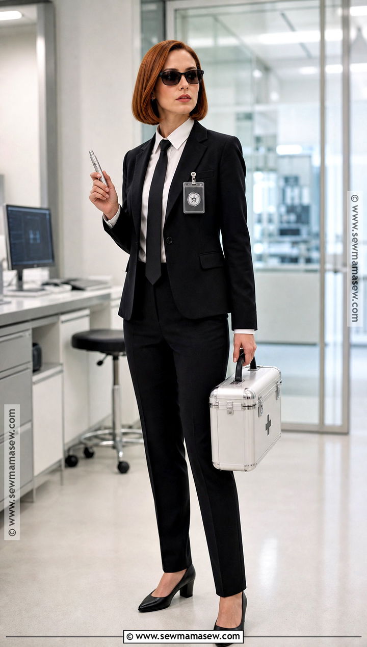 Agent L MIB Costume With Short Blazer - 30 Mib Costume Ideas for Women