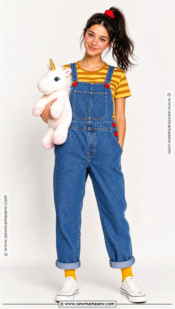 Agnes Costume With Full Length Overalls - 30 agnes costume ideas