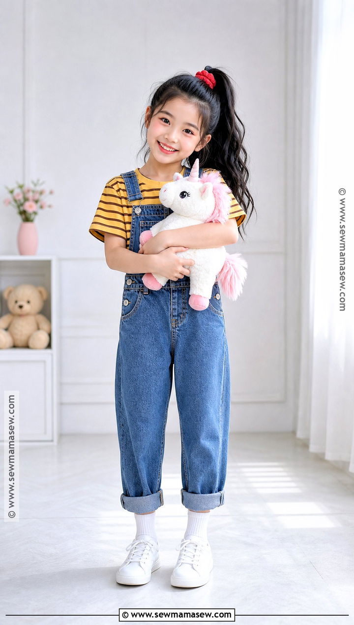 Agnes Costume With Striped Shirt - 30 dispical me characters costumes