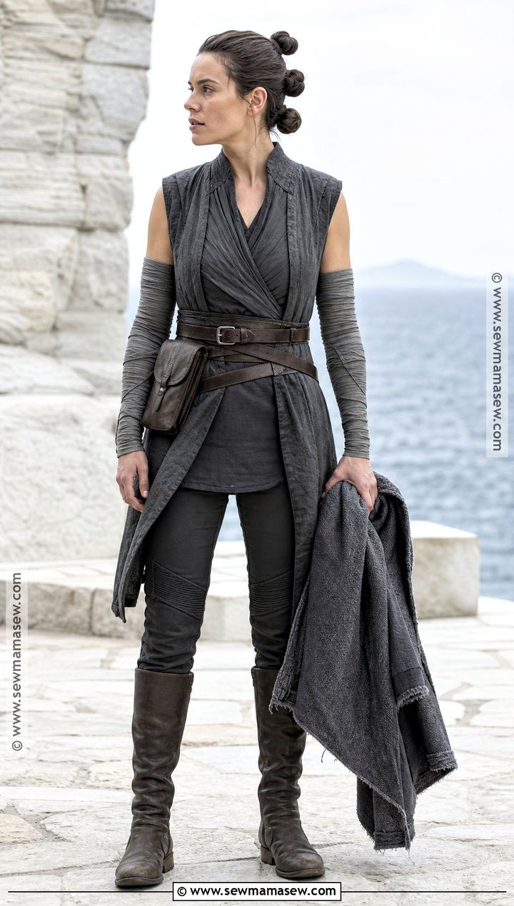 Ahch To Gray Rey Costume - 30 Rey Costume Ideas