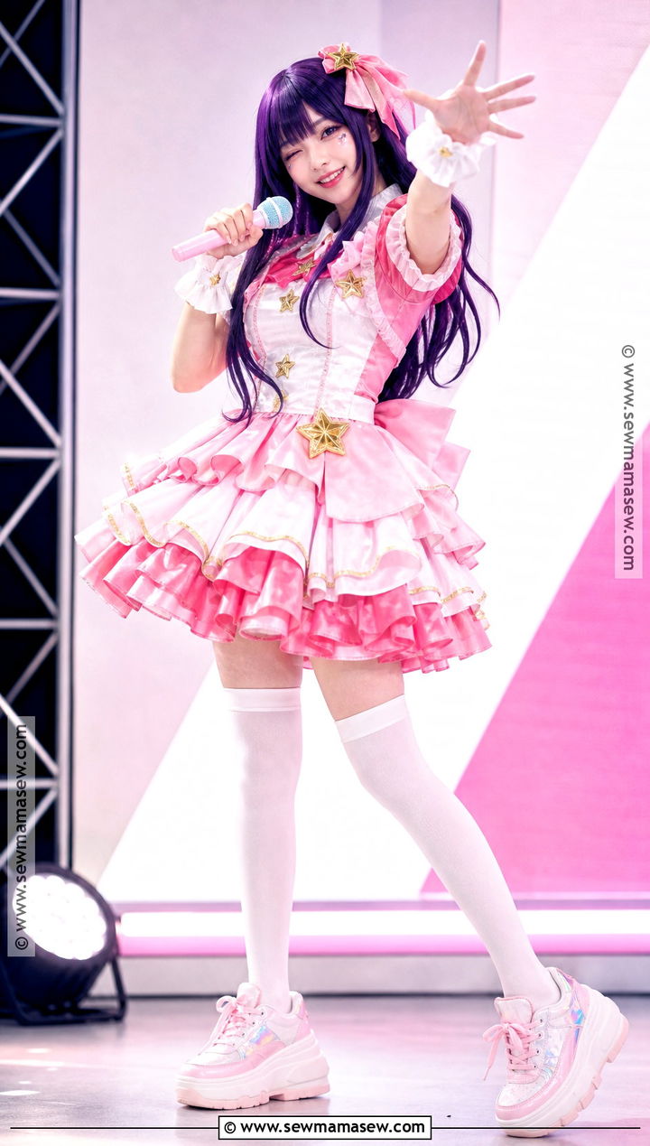 Ai Hoshino Anime Cosplay Costume - 35 Cosplay Ideas Women Anime