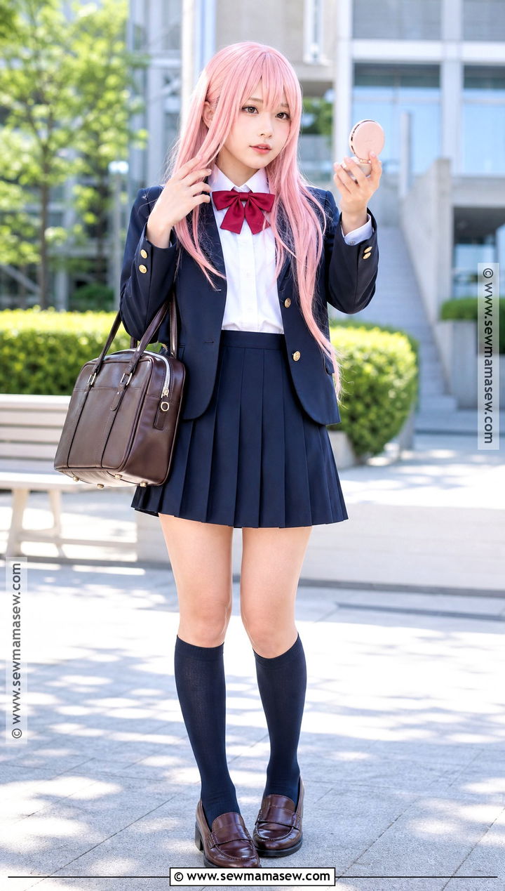 Aira Shiratori School Uniform Cosplay - 35 dandadan cosplay ideas