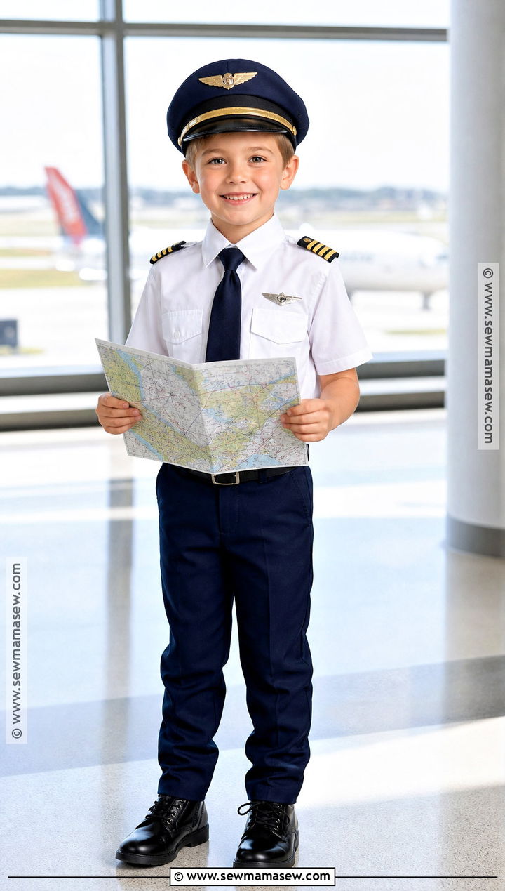 Airline Pilot Career Day Costume - 30 career day costumes for kids