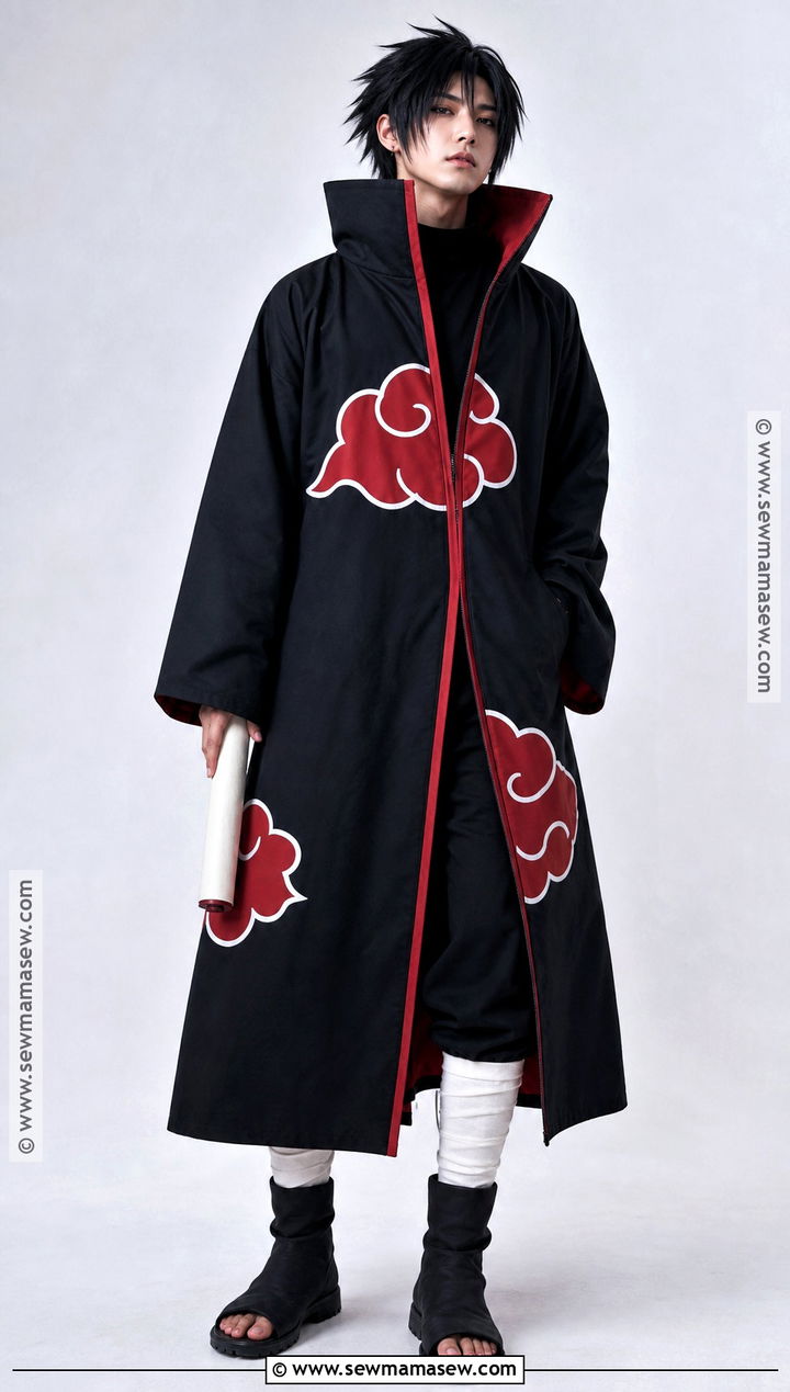 Akatsuki Cloak Sasuke Costume - 30 sasuke costume ideas