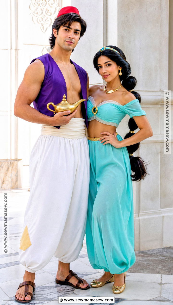 Aladdin And Jasmine Couple Costume - 40 disney couple costumes