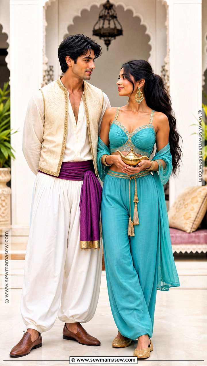 Aladdin And Jasmine Couple Costume - 45 duo halloween costumes for couples