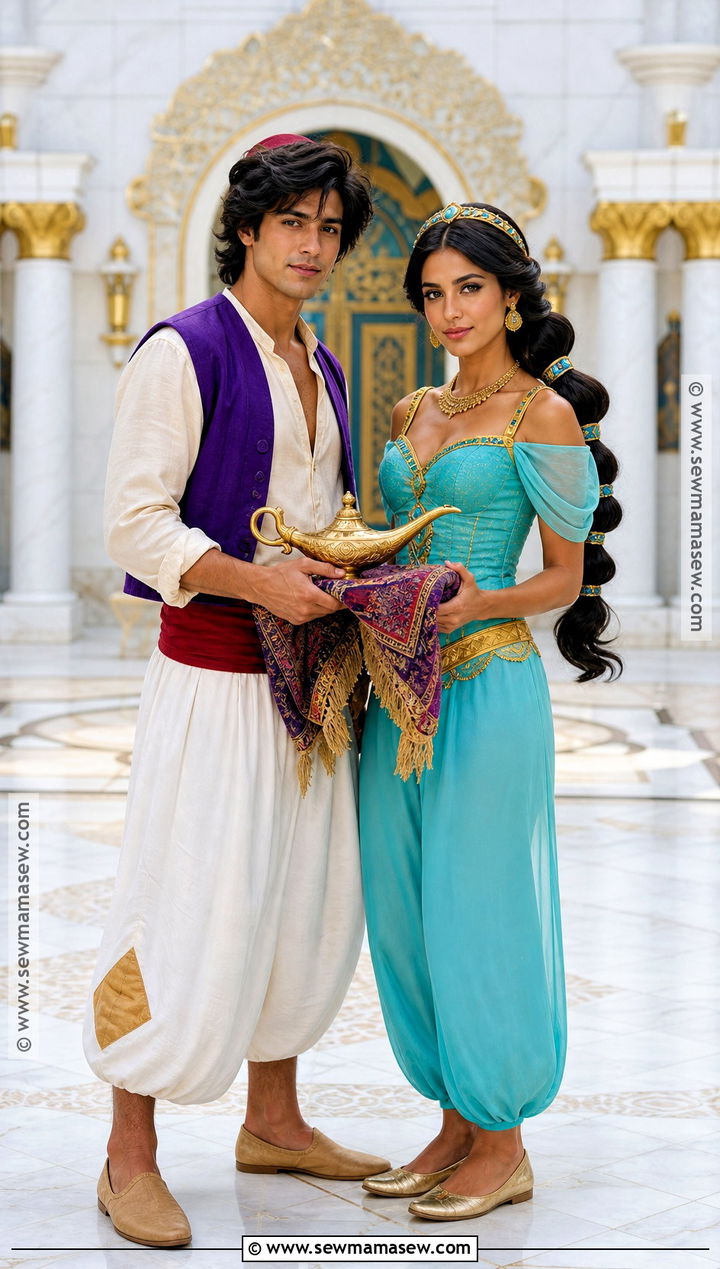 Aladdin And Jasmine Couple Costume - 30 aladin costume ideas