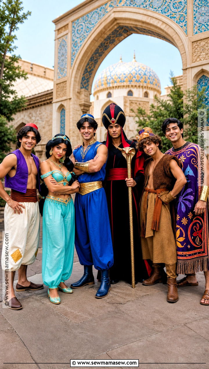 Aladdin Disney Group Costume - 30 disney group costumes