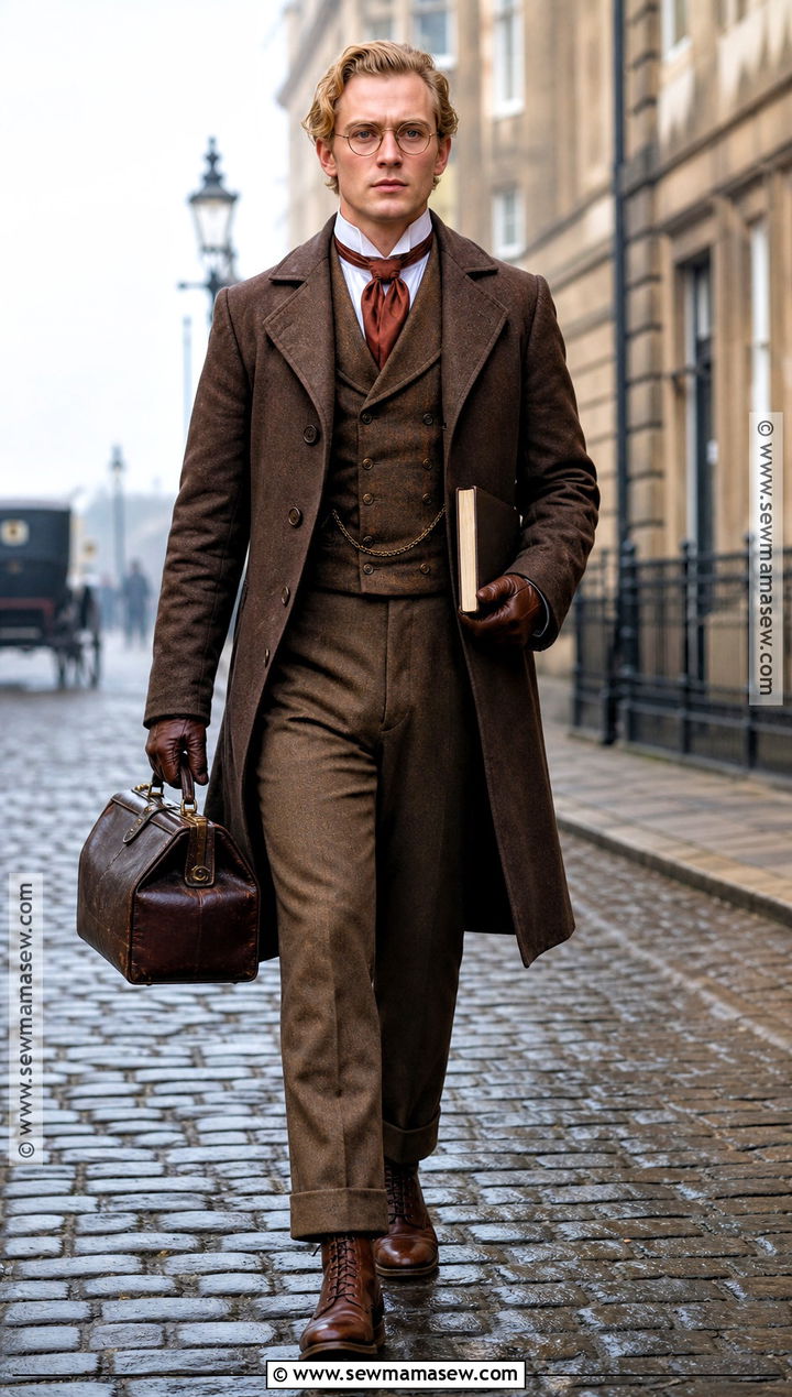 Alan McMichael Brown Suit Crimson Peak Costume - 30 Crimson Peak Costumes