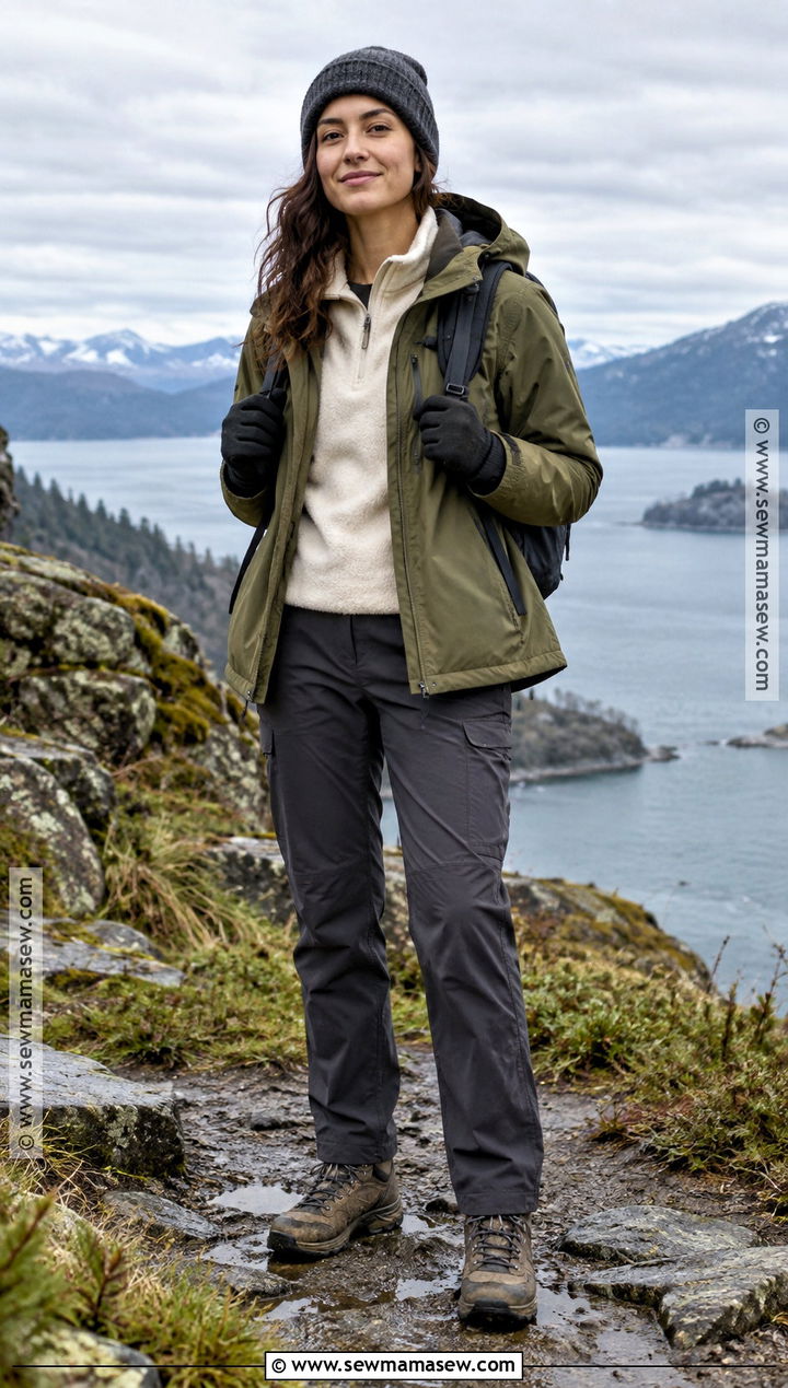 Alaska October Rain Jacket And Hiking Pants Outfit - 15 Alaska In October Outfits