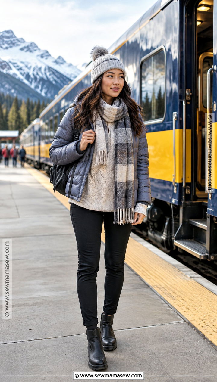 Alaska October Scenic Train Outfit - 15 Alaska In October Outfits