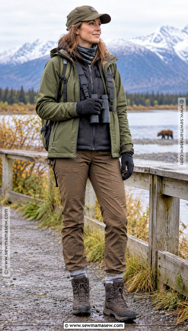 Alaska October Wildlife Viewing Outfit - 15 Alaska In October Outfits