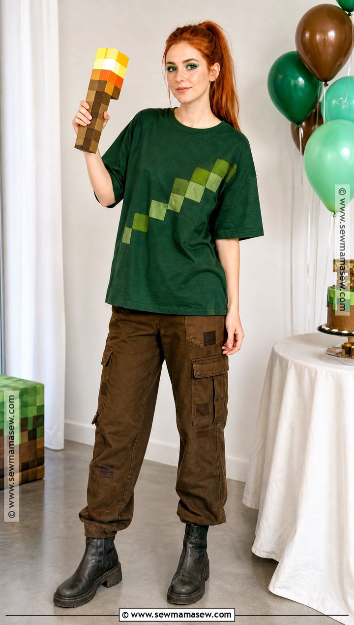 Alex Minecraft Costume Without A Mask - 30 alex minecraft costume ideas
