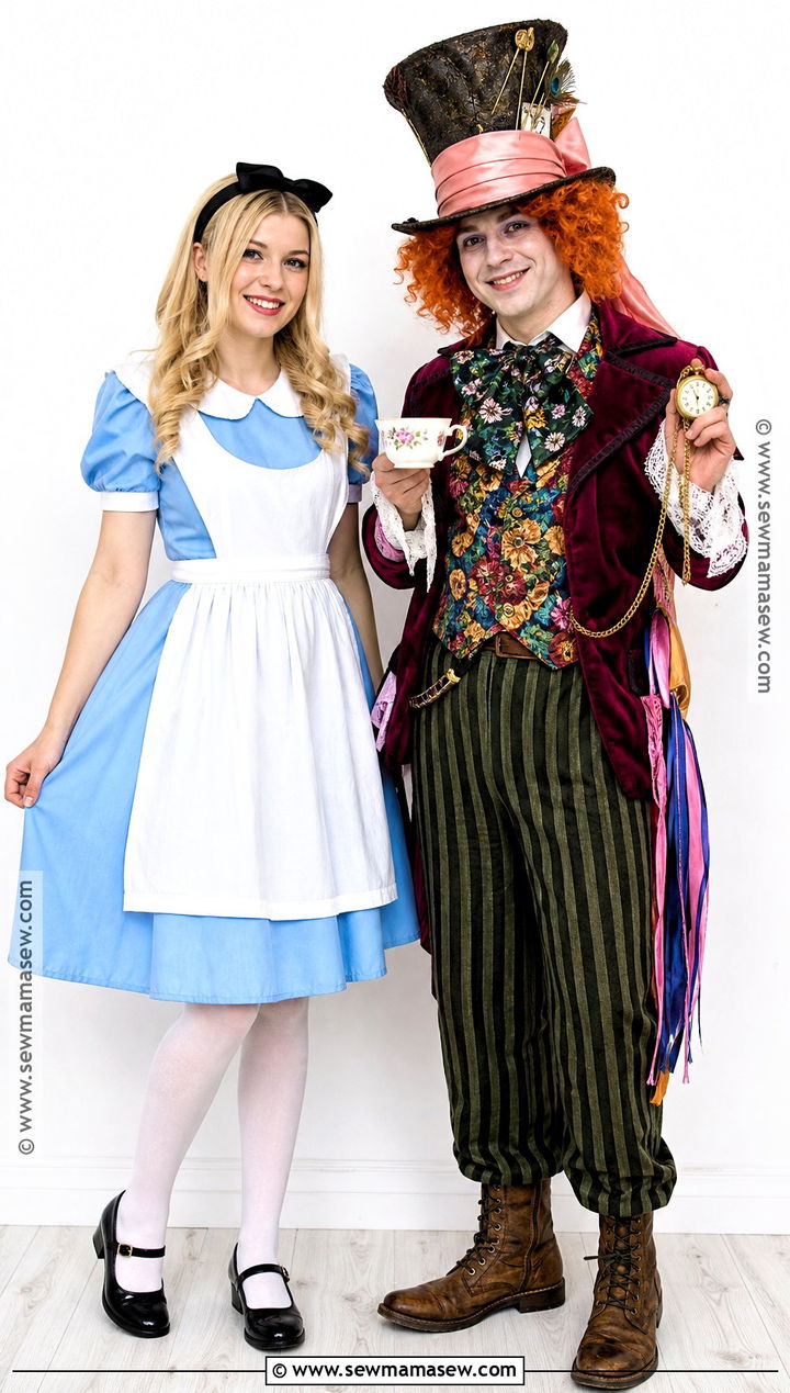 Alice And Mad Hatter BFF Costume - 35 bff costumes