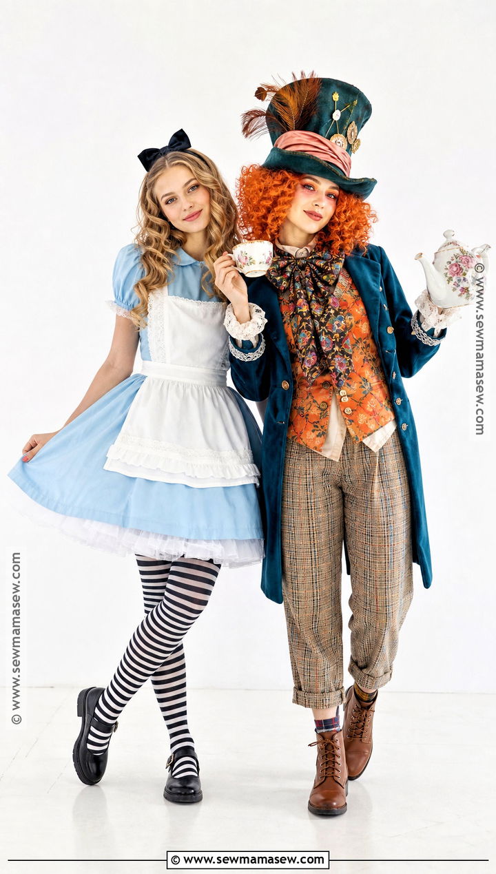 Alice And Mad Hatter Best Friend Costume - 45 best friend halloween costumes