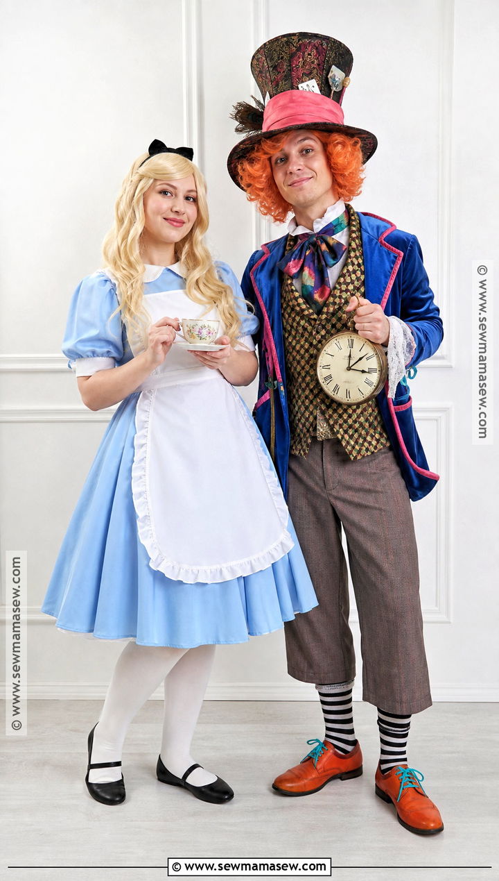 Alice And Mad Hatter Costume - 30 costumes for 2