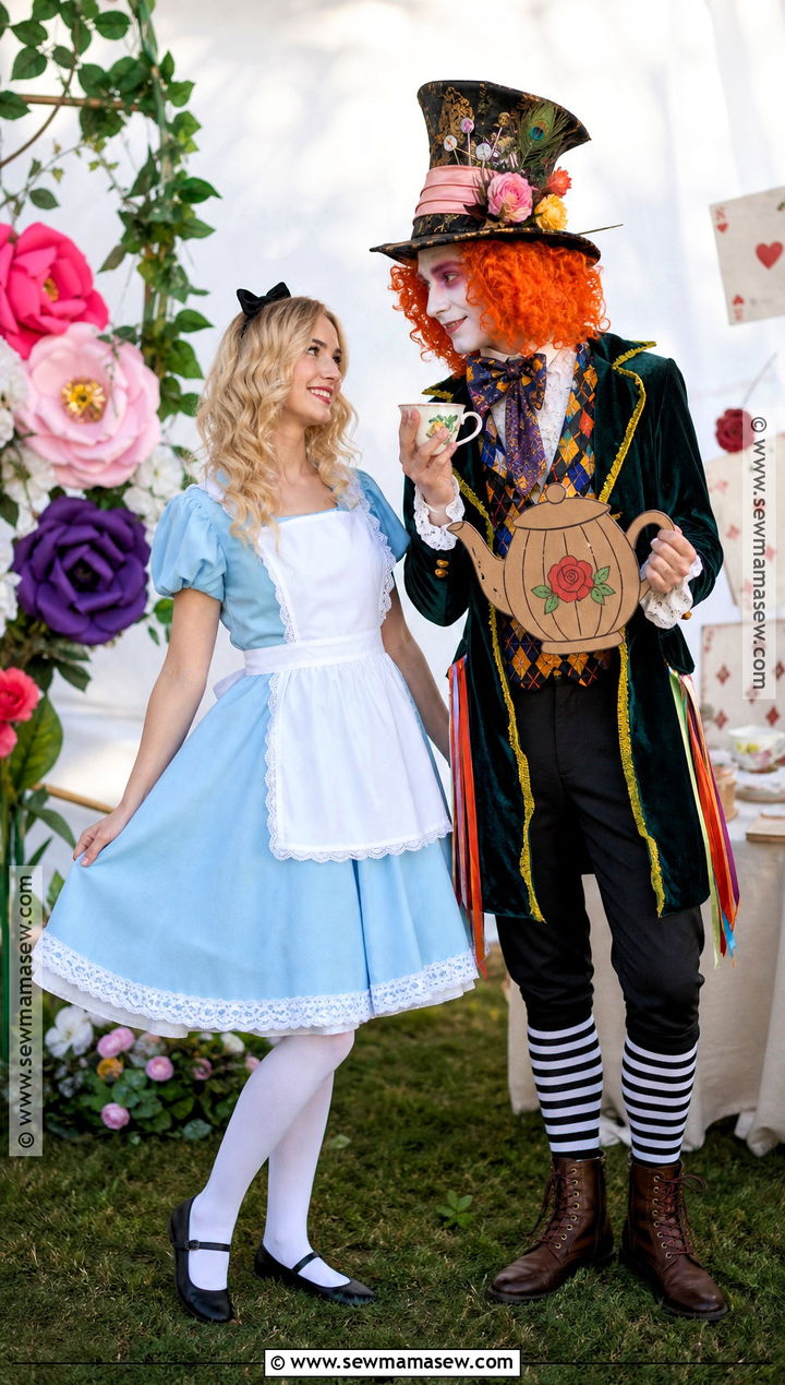 Alice And Mad Hatter Costume - 30 two person costume ideas
