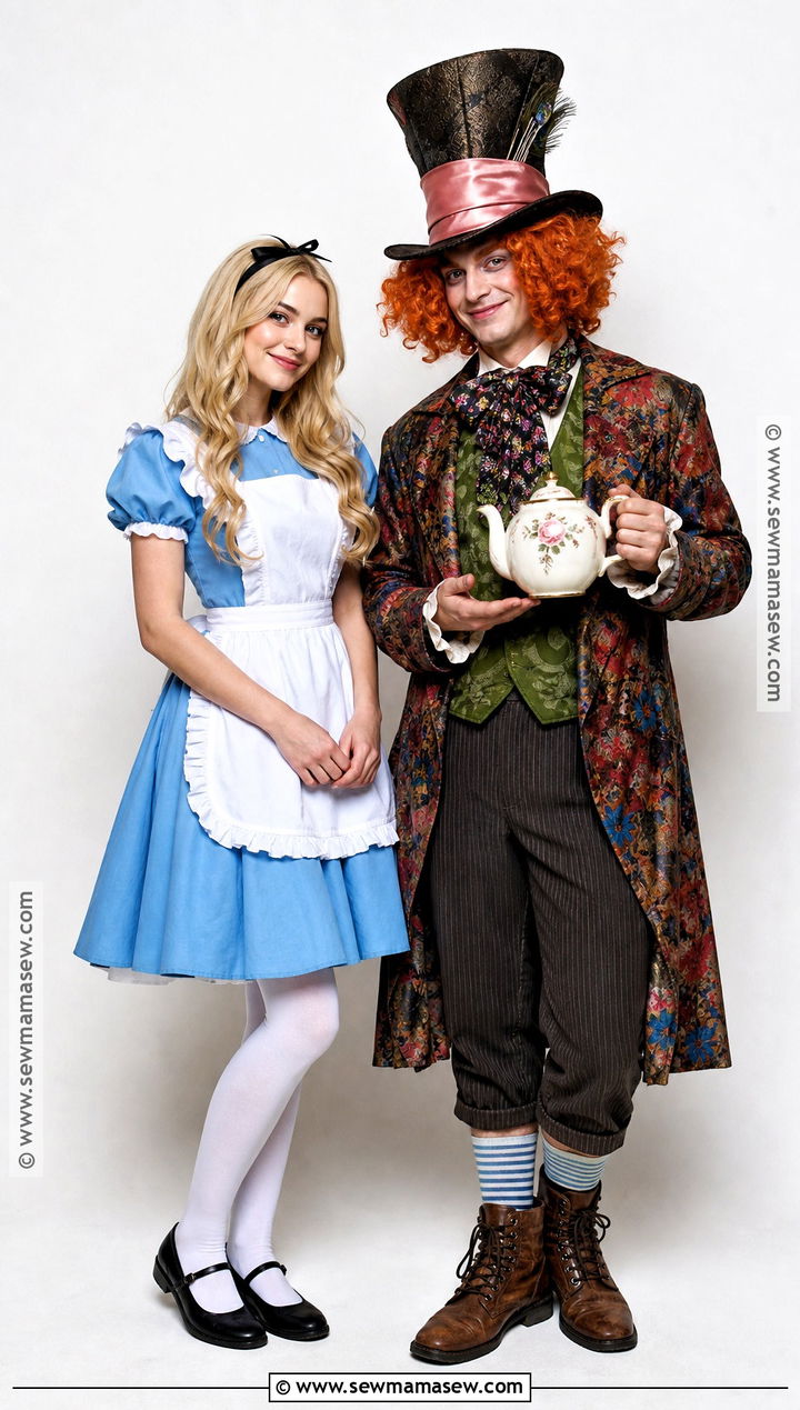 Alice And Mad Hatter Costume - 40 halloween costumes for 2