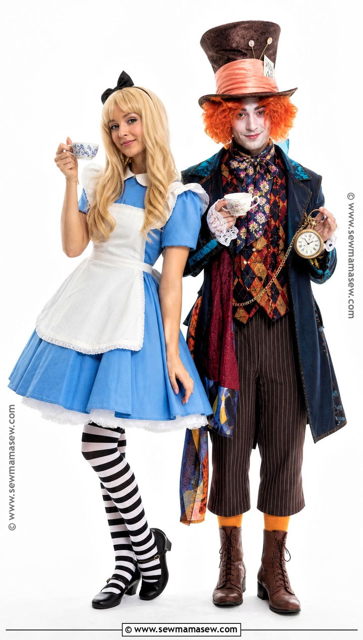 Alice And Mad Hatter Couples Cosplay - 35 Couples Cosplay Ideas