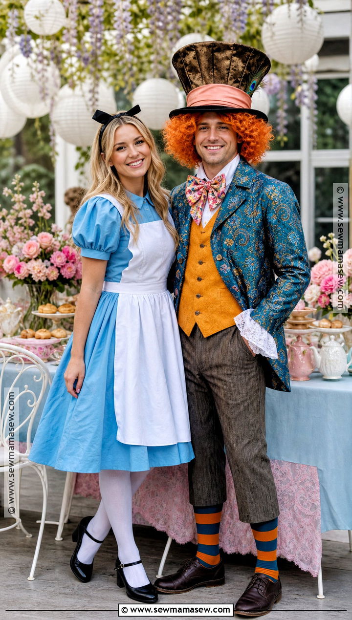 Alice And Mad Hatter Duo Costume - 35 costume ideas duo