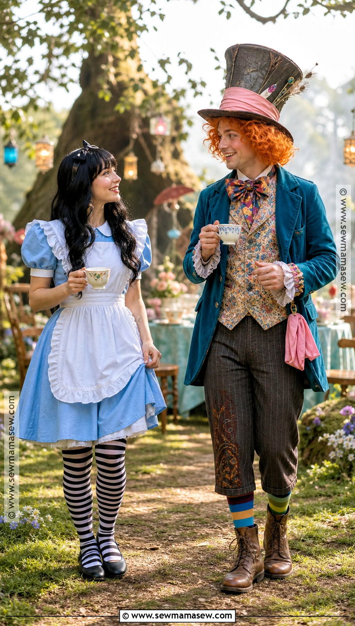 Alice And Mad Hatter Duo Costume - 35 halloween costume ideas duo
