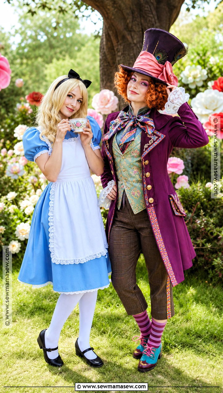 Alice And Mad Hatter Duo Costume - 30 costume duo ideas