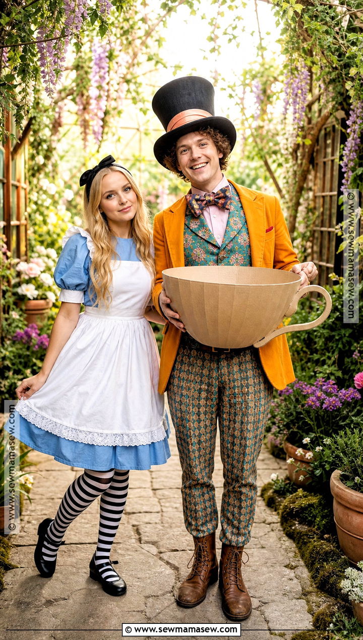Alice And Mad Hatter Matching Costumes - 45 matching costumes