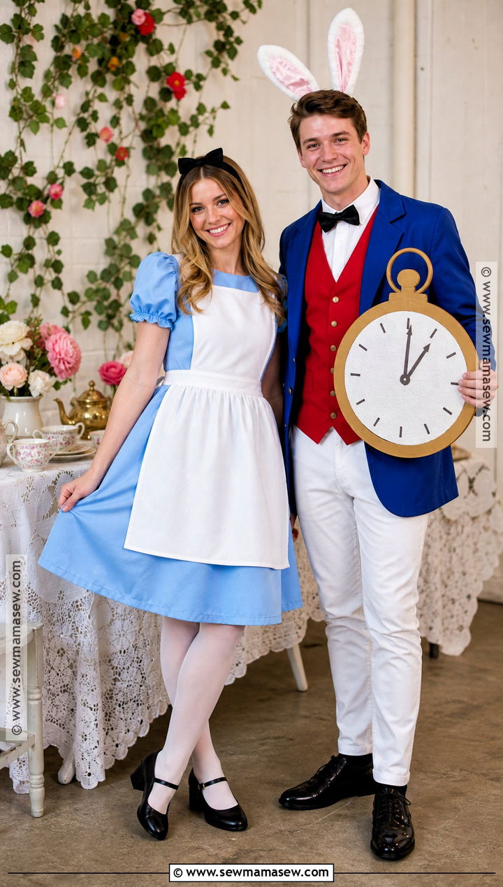 Alice And White Rabbit BFF Costume - 30 Bff Costume Ideas For 2