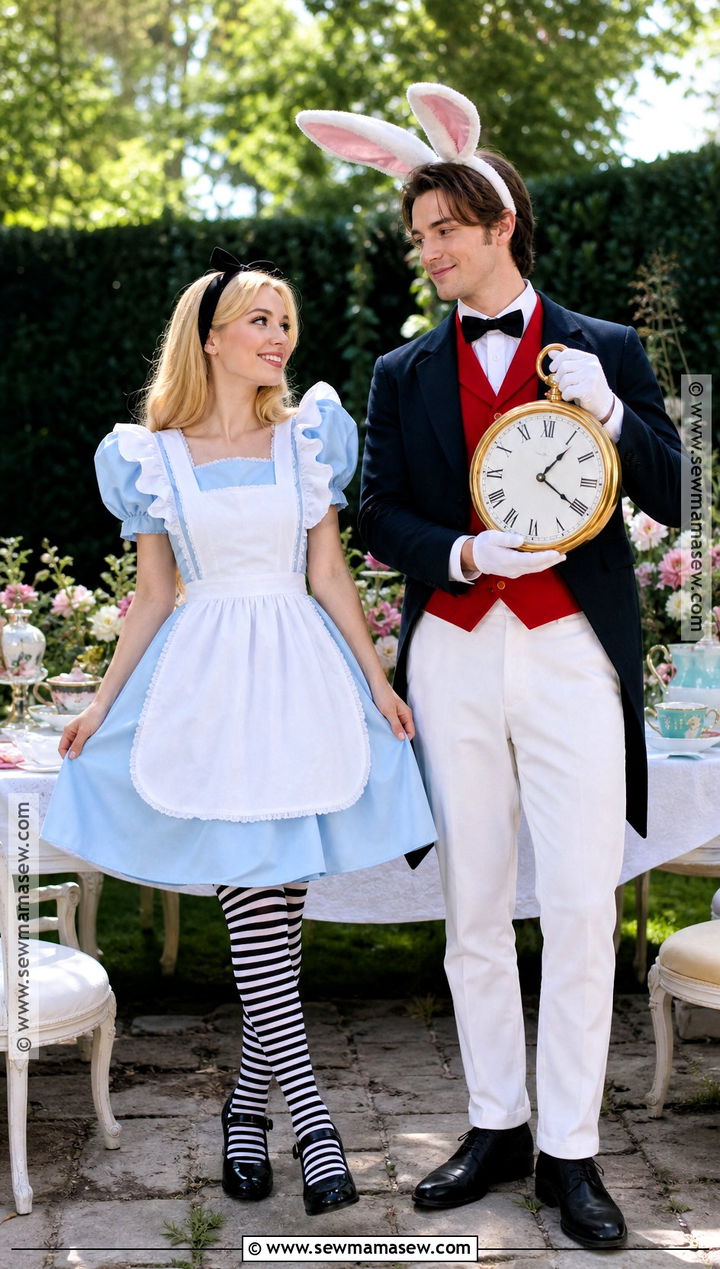Alice And White Rabbit Costume - 30 halloween costume ideas for duos