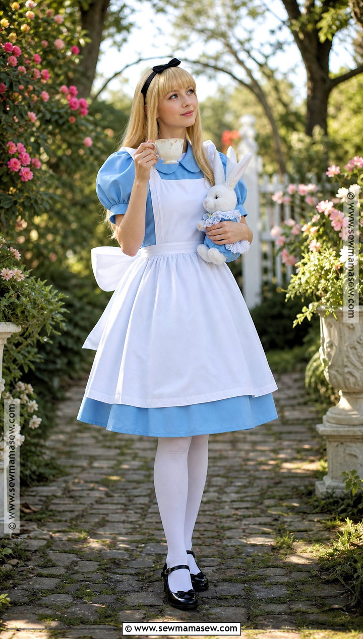 Alice Blue Cosplay Dress - 30 cosplay dress ideas