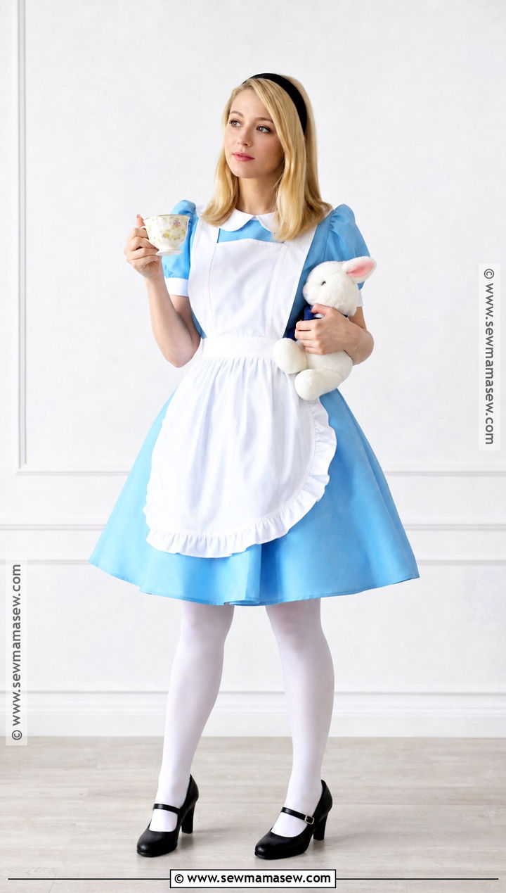 Alice Blue Dress Costume - 35 blonde halloween costumes ideas