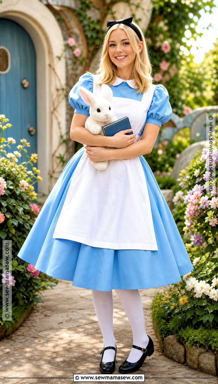 Alice Blue Dress Film Costume - 30 Film Costume Ideas for Women