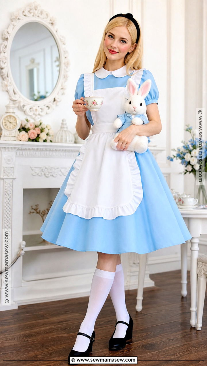 Alice Blue Pinafore Costume - 35 halloween costumes women blonde