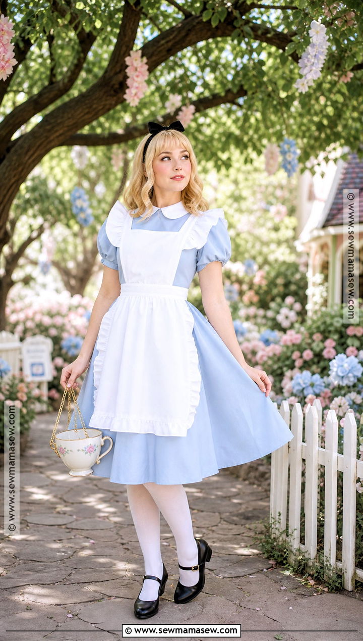 Alice Blue Pinafore Costume - 30 Iconic Female Movie Characters Costumes