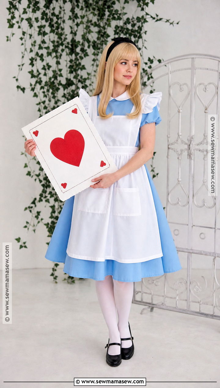 Alice Costume With Blue Dress - 35 halloween costumes single
