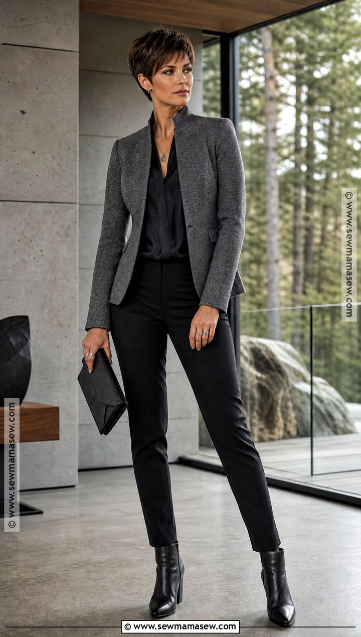 Alice Cullen Costume With Gray Jacket - 30 short brown hair costume ideas