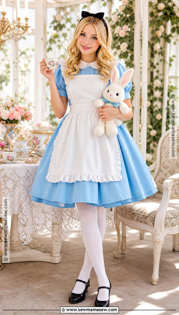 Alice In Wonderland Costume - 35 blonde hair halloween costumes ideas