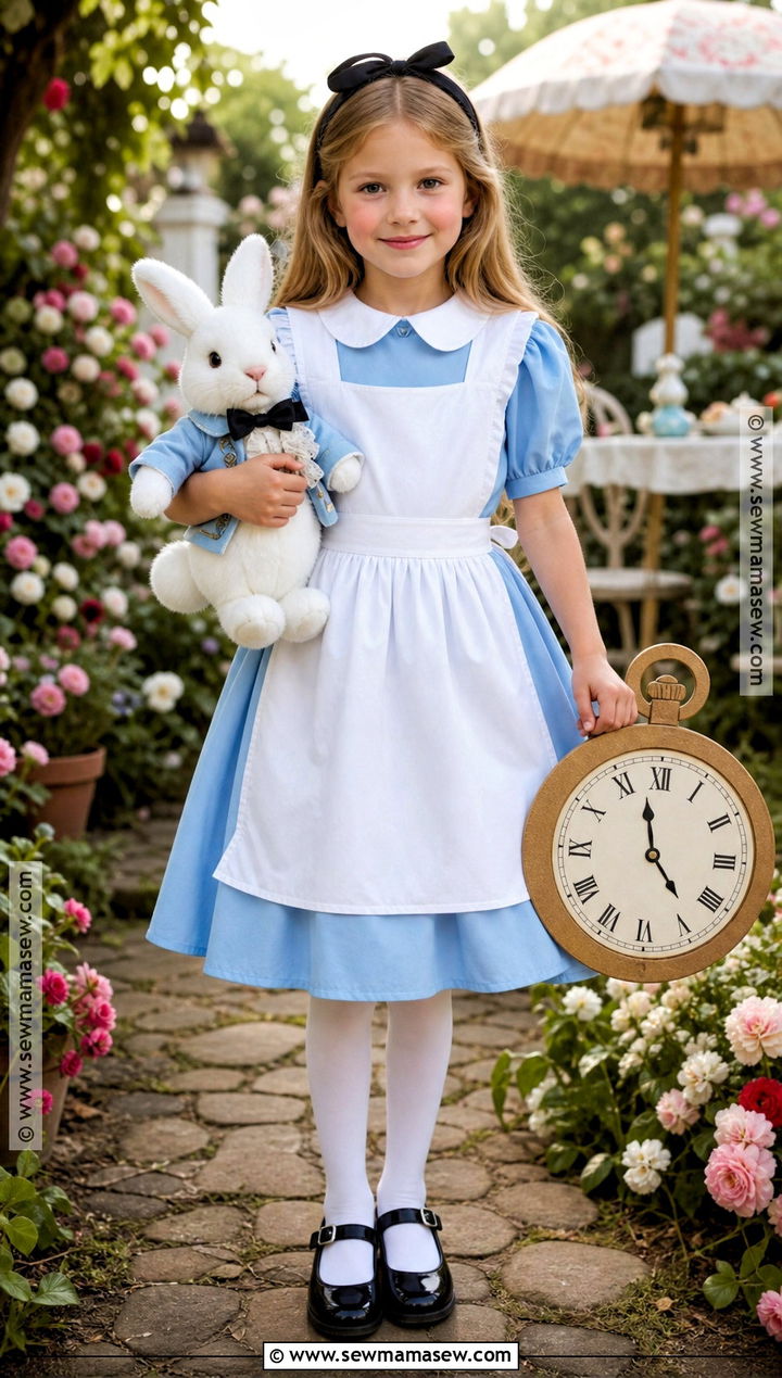 Alice In Wonderland Costume - 35 kids book character costumes