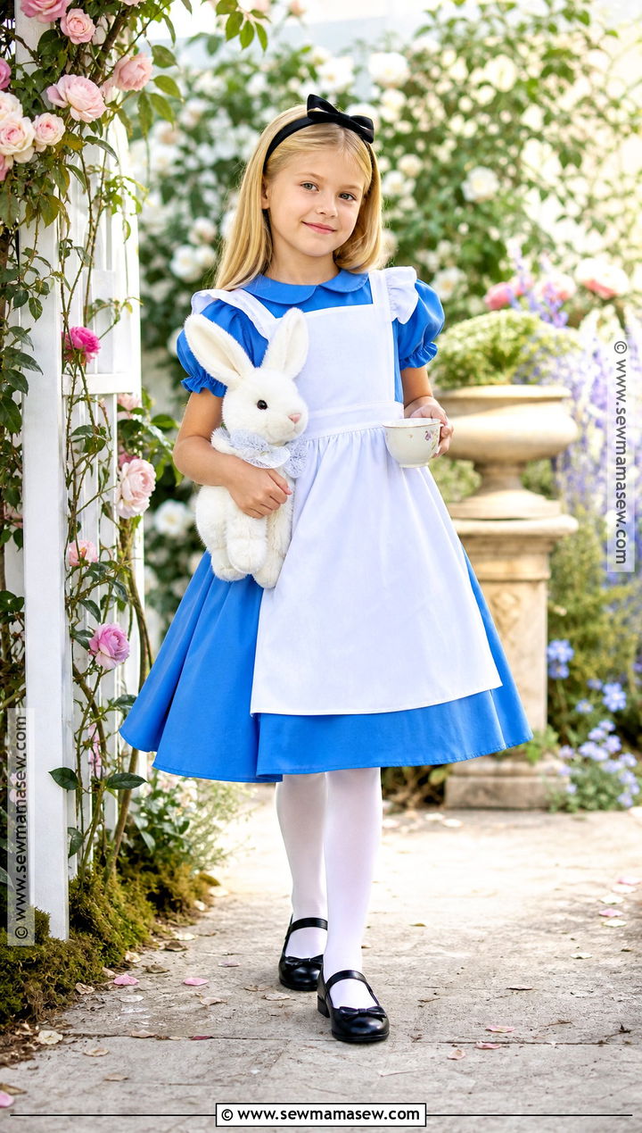 Alice In Wonderland Costume With Blue Dress - 35 book character dress up ideas
