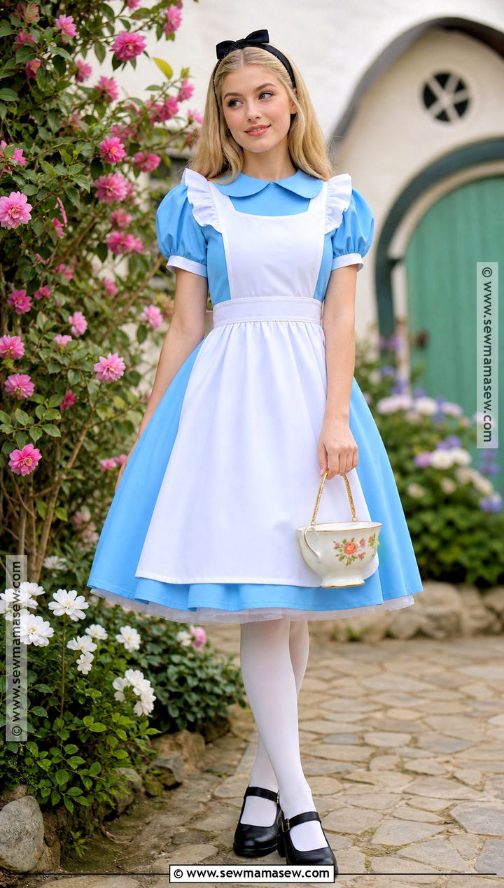 Alice In Wonderland Costume With Blue Dress - 30 costume ideas for girls