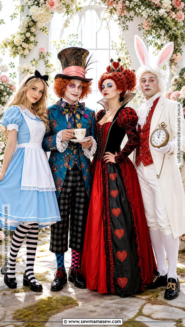 Alice In Wonderland Double Date Costume - 30 double date halloween costumes