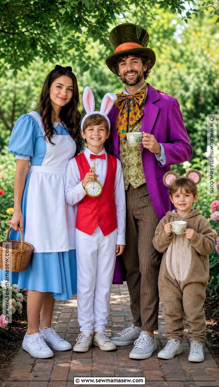 Alice In Wonderland Family Costume - 35 alice in wonderland costume ideas